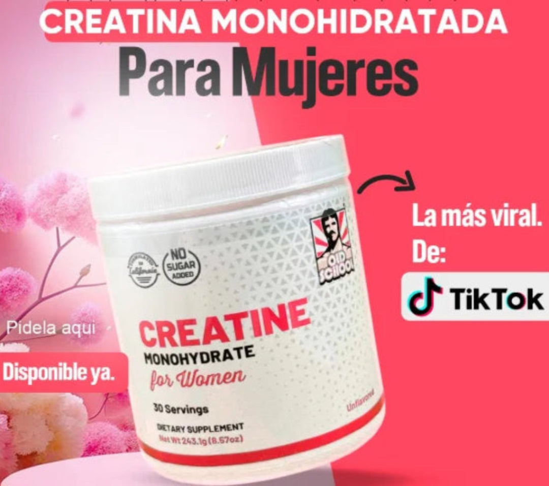 💖 Creatina Monohidrato para Mujeres – Activa tu Fuerza Interior 💪✨