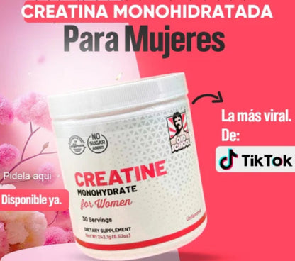 💖 Creatina Monohidrato para Mujeres – Activa tu Fuerza Interior 💪✨