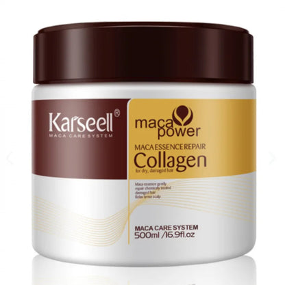 Mascarilla Capilar Karseell de Colágeno ✨ Restaura tu cabello dañado en minutos 💆‍♀️
