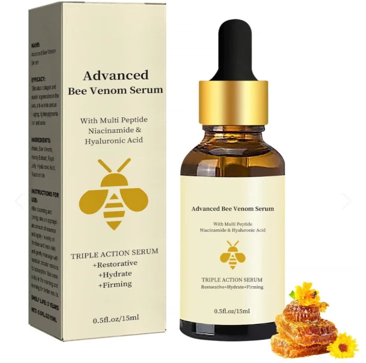 💛 Suero Restaurador de Abeja – Repara, Ilumina y Reafirma tu Piel 🐝