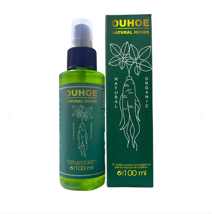 ✨ OUHOE TÓNICO CAPILAR — Fortalece tu cabello desde la raíz y detén la caída visible 💪🌿