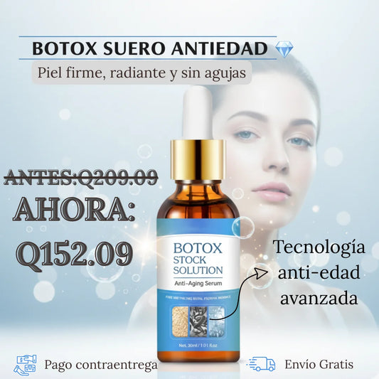 Botox Suero Antiedad – Piel firme, radiante y sin agujas 💎
